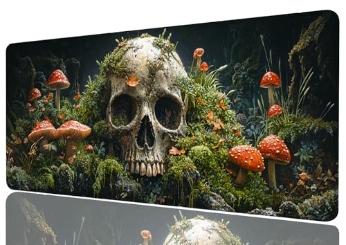 Tapis de souris sorcière champignon XL pour transformer l'ambiance de votre bureau à la maison