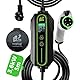 EVPLUG® Tragbares EV-Ladegerät mit Zeitsteuerung für Elektroautos EV PHEV (Typ 1 | 5m, 3,6kW | 16A)