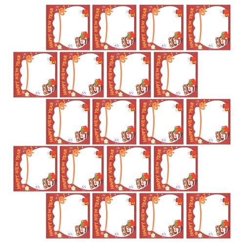 Carnets autocollants Nouvel An 2026, cadeaux originaux pour Fêtes de Printemps et bureau