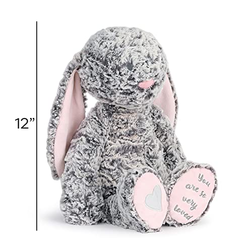 Demdaco 5004700770 Isabella Bunny You Are So Very Loved Soft Pink 12 Inch Plush Fabric Figure Toy thumb #4