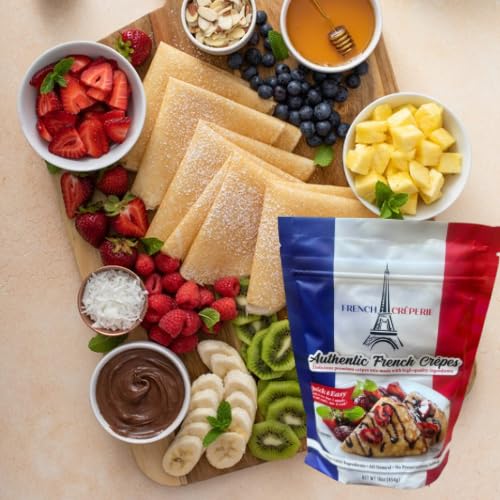 Miniatura 4 de Gourmet Crêpe Mix By French Crêperie - Authentic Recipe by French Owner, Natacha - Quick & Easy - Perfect for Breakfast, Lunch, or Snack