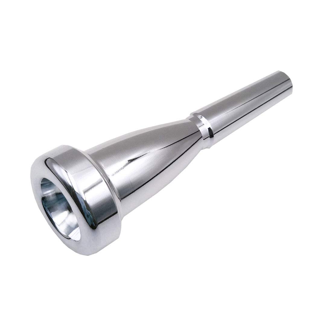 Missmore – Lot de 3 embouchures argentées pour trompette taille 3C, 5C, 7C, accessoires pour Bach