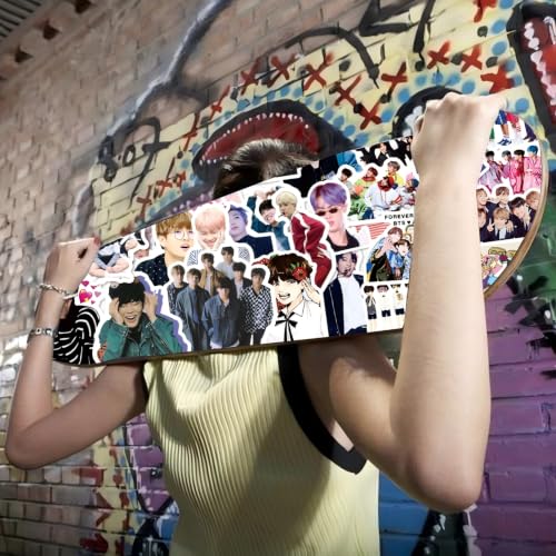 Stickers K-Pop imperméables pour customiser une bouteille d'eau sans risquer de les décoller - 5