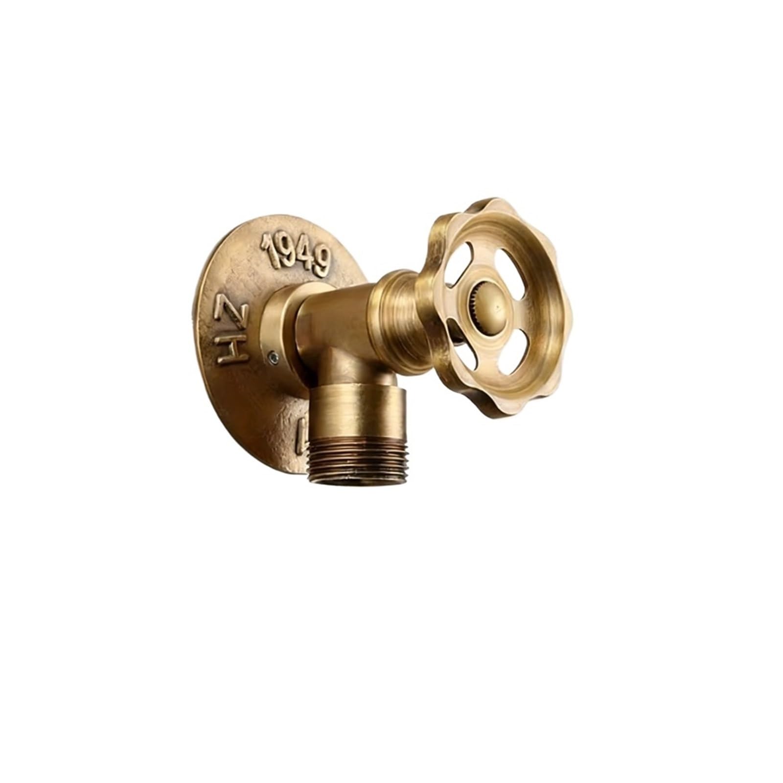 Wwpmnqd Type3 Taps Brass Outdoor Retro Faucet Single Cold Garden Courtyard Antifreeze Crack Column For Garden(Type3)
