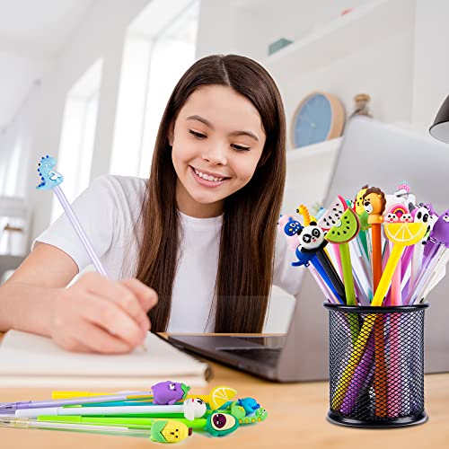 Bolígrafos Gel Negro SAIWEILAI ONLINE 100 Piezas miniatura 6
