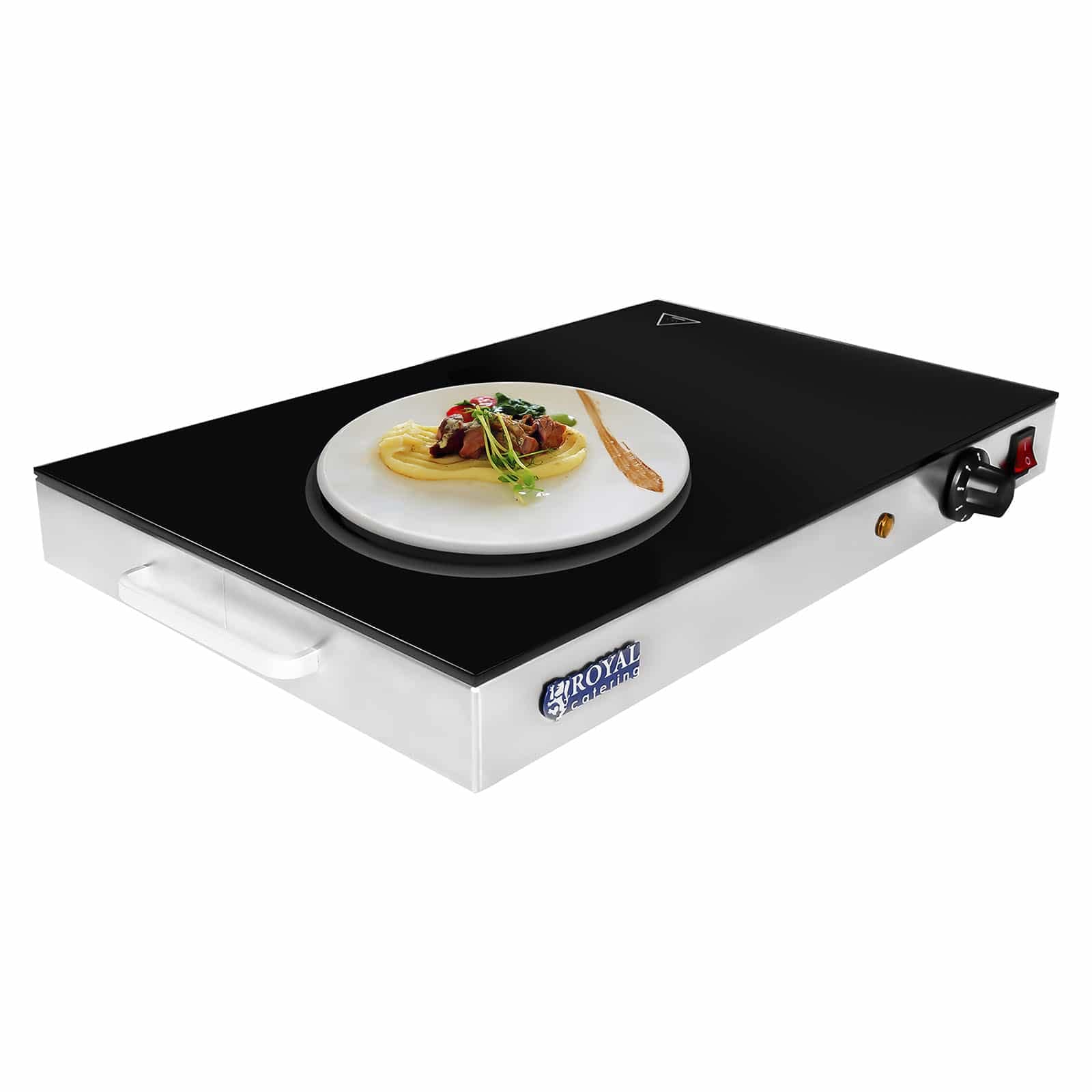 Royal Catering - RCHP-500G - Placa calefactora - 53,0 x 32,5 cm