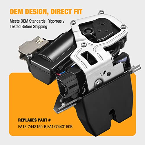 Image of SYERAL Trunk Latch Lock Actuator 931-273 Compatible with Ford Edge Escape Expedition Explorer Aviator, Compatible with Lincoln Corsair MKX Nautilus Navigator