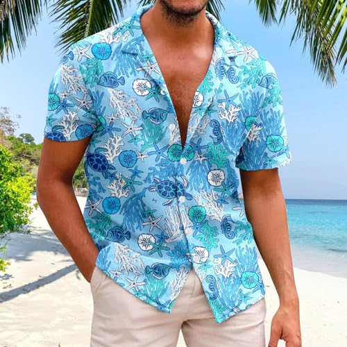 Tee shirt militaire col mao et hauts imprimés été décontracté