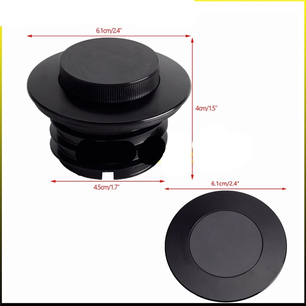 Moto Gas Serbatoio Tappo Tappo Serbatoio Carburante A Scomparsa Con Sfiato Per Softail M8 Per Fat Boy Per Heritage Classic Gas Combustibile Cap