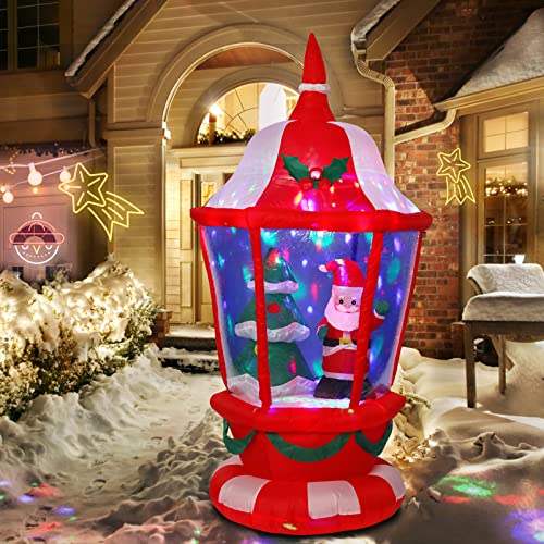 VCUTEKA 6 FT Christmas Inflatables Outdoor Decorations Inflatable