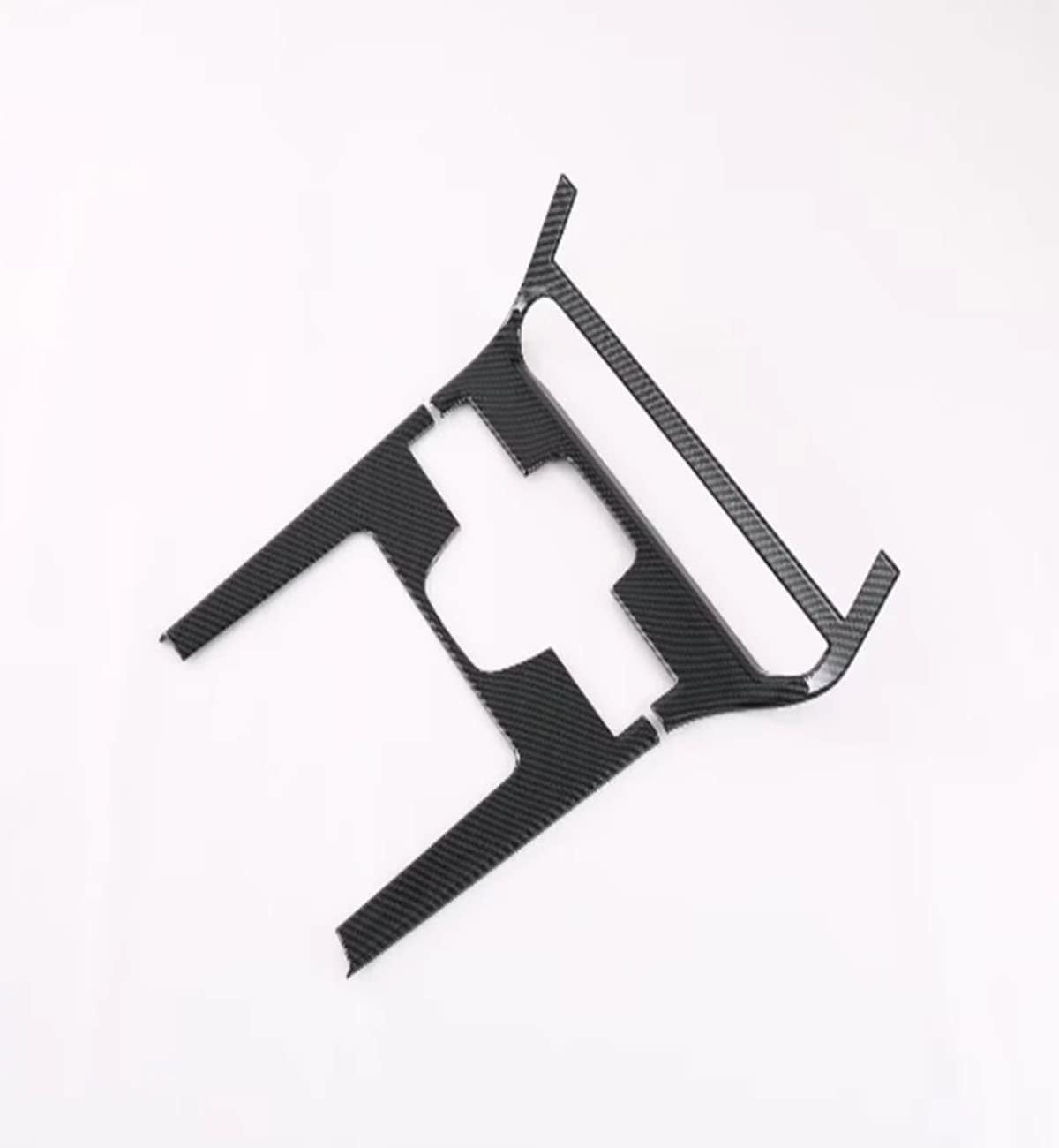 Carbon Fiber Material for Automotive Interior Decoration Strips For bZ4X 2023-2024 (3 Gearbox Decorative Carbon fibers)