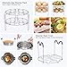 16 Pcs Pressure Cooker Accessories Set Compatible with Instant Pot 6 qt 8 Quart - Steamer Basket, Springform Pan, Stackable Egg Steamer Rack, Egg Bites Mold, Kitchen Tongs & More
