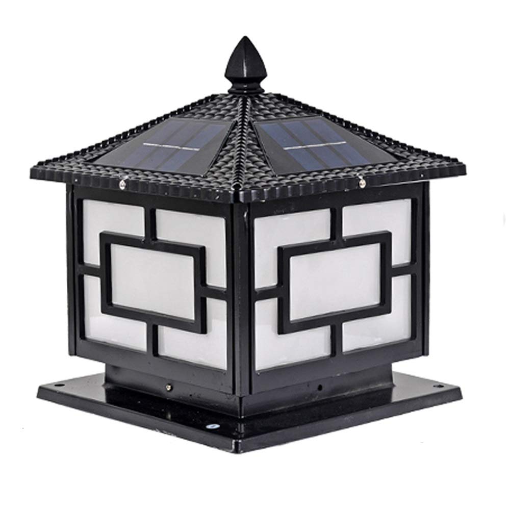 Lampe frontale solaire imperméable avec abat-jour acrylique durable