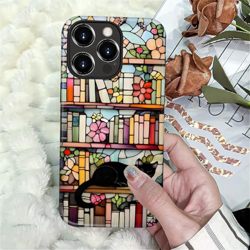 Coque iPhone 16 Pro DAIZAG chat littéraire antichoc double protection