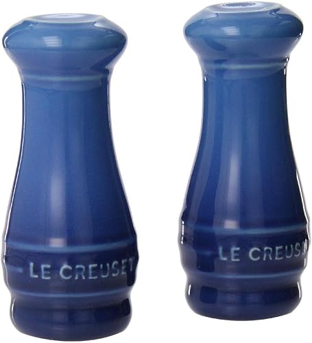 Le Creuset Salero y pimentero de gres de 4 onzas (Marsella)