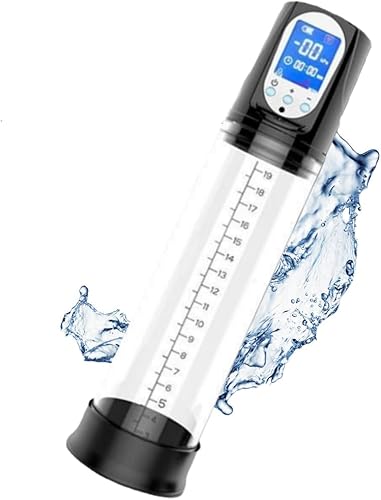 Miniatura 5 de Extensión de ampliación de la bomba Pennis Extender con 2 modos de succión, mejora de la bomba de vacío eléctrica bolsillo de silicona, potente