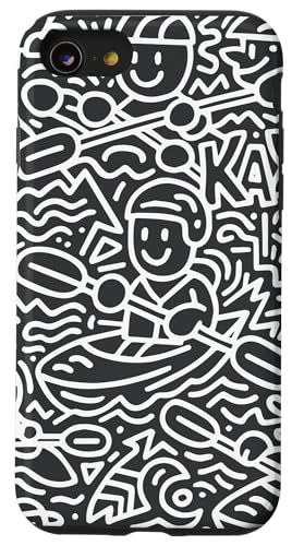 Kayak Canoes-Boat Kayaking, JbN tBbVO JbN V[JbN ނ JbN X}zP[X iPhone SE (2020) / 7 / 8 p