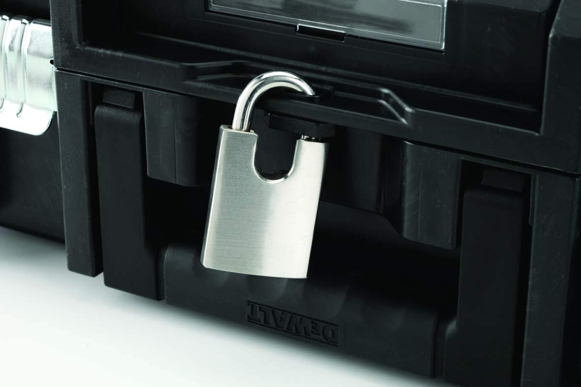 DEWALT DWST83345-1 Cassetta Portautensili TSTAK II - Con Spugna Interna, Cerniere Per Aggancio E Maniglia Comoda - Foto 5