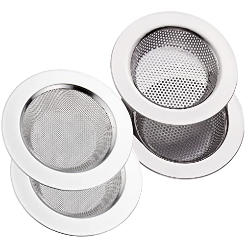 Colador para fregadero de cocina acero inoxidable 4.5 pulg