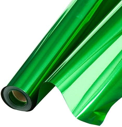 Miniatura 2 de PMU Rollo de Mylar para regalo, papel de aluminio metálico altamente reflectante, papel de regalo perfecto para regalos, canastas, bodas,