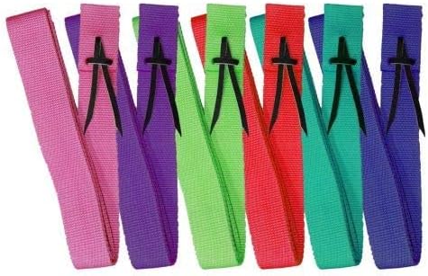 Vista 2 de Showman Correa de lazo de nylon palmeada Púrpura