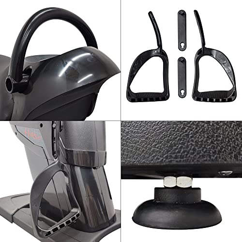 Image of Electric Horse Riding Simulator - Abdominal Fitness Exercise Machine, LCD Display - Horse Riding & Abdominal Exercise