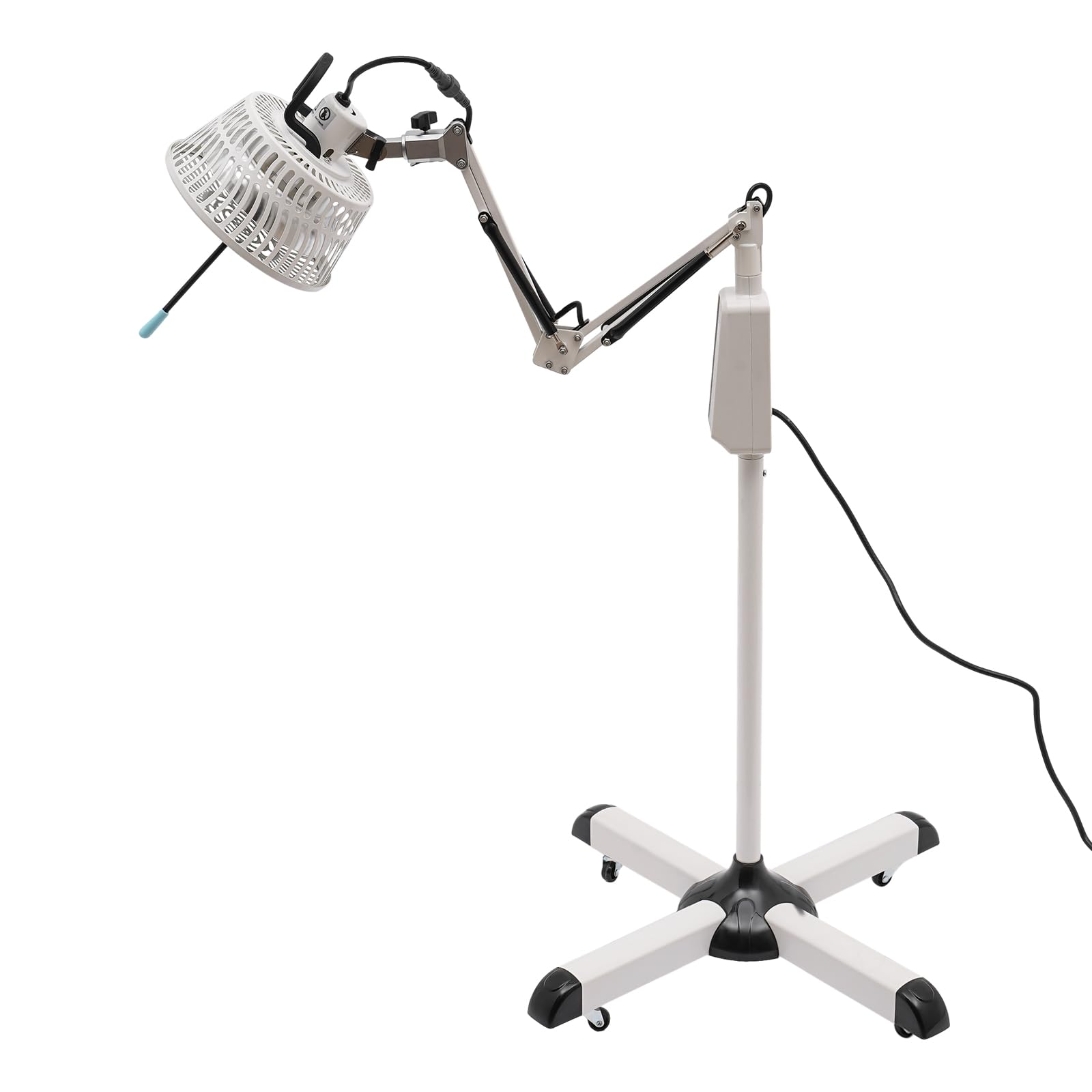 OUKANING Lámpara de acupuntura, lámpara de calor mineral TDP, temporizador de 30/60/90 min, 300 W, lámpara mox, faro infrarrojo, lámpara de terapia trasera y hombro