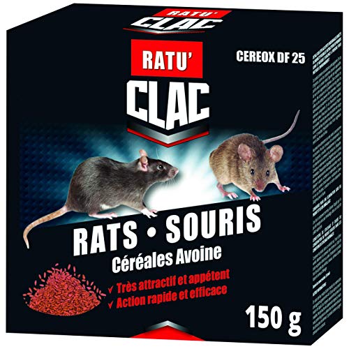 RATUCLAC Rat-Souris cereales 150g