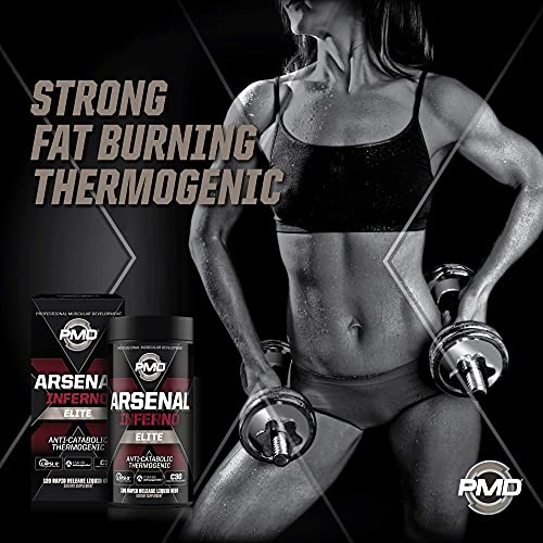 Pmd Sports Arsenal X Inferno Superior Fast-Acting Liquid Gel Thermogenic Fat Burner (120 Liquid Gels) Sports Bcaa For Recovery And Performance- Fun On The Beach (30 Servings) #TOP3