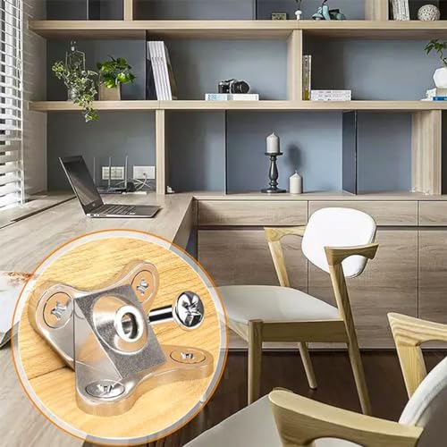 Addlotlot 096 20 Pcs Detachable Corner Brace L Shape Right Angle Metal Bracket Corner Brace Butterfly Corner Code Bracket thumb #5