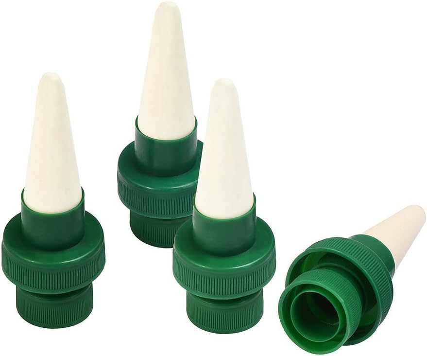 Mudder 4 Pack Plant Watering Spike Waterers Automatic Watering System for Potted Plants and Plant Watering Stakes