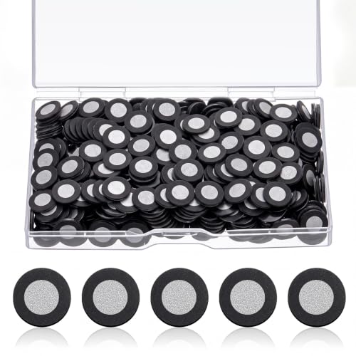 Image of Kingdder 800 Pcs 3D Magnetic Tracking Dot for Scanner Scanning Reference Point Marker Diffuse Reflection Positioning Targets for 3D Scanning (Inner 6.0 mm Outer 10 mm)