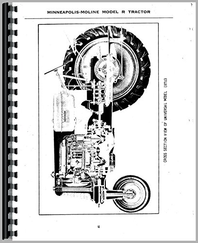 Service Manual Minneapolis Moline Z Tractor      Plastic Comb