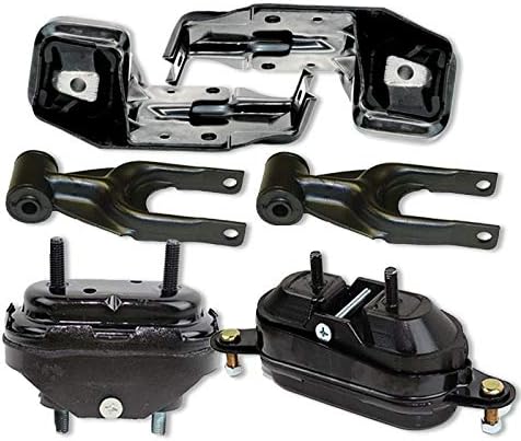 For 1995-2005 Chevrolet Monte Carlo 3.1L 3.4L 3.8L Motor & Trans Mount Set 6pcs : A2901, A2901, A2796, A2866, A2866, A2712 - K1768