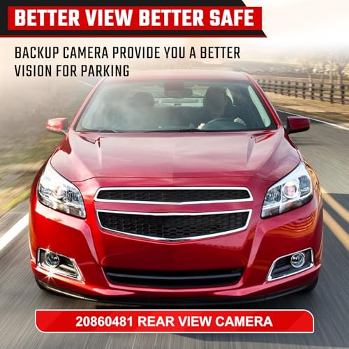 Image of Backup Camera Rear View Camera, Fit for Buick Lacrosse GM Fit for Chevrolet Allure Malibu Volt 2011-2016 Parking Park Assist Camera Replaces #22883286, 20860481,22923842