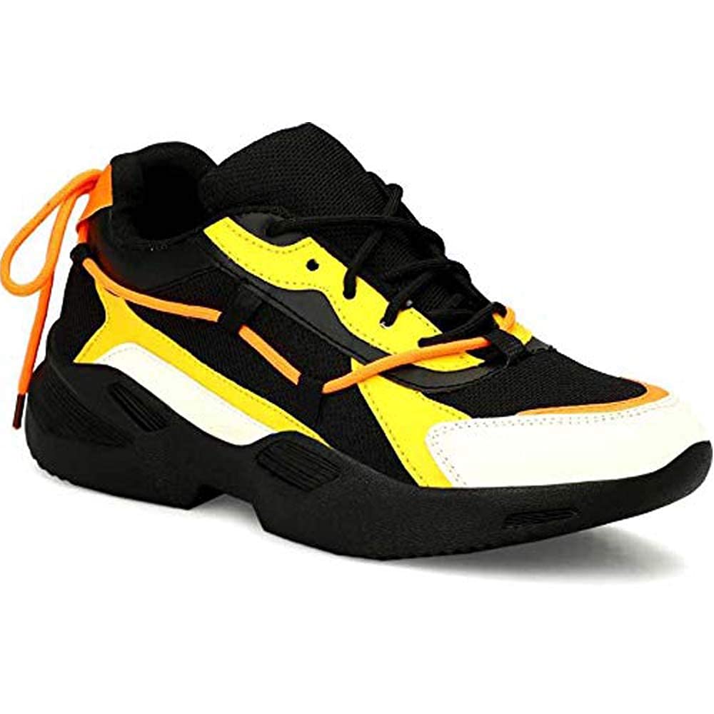 AMIFAA Mens Fashion Sports Running Shoes Black (B09PNL6VJY) Amazon Price History, Amazon Price Tracker