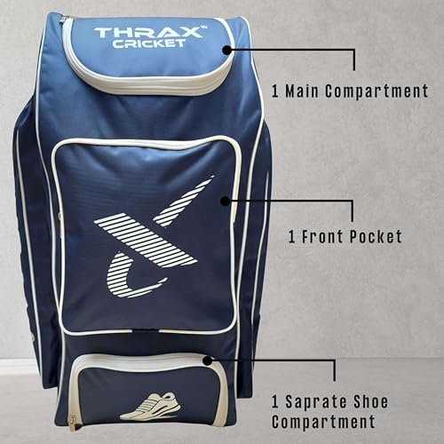 Image of THRAX Dragon Duffle Wheel Cricket Kit Bag