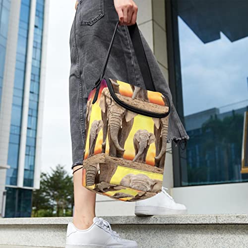 Bolsa de almuerzo de elefante para oficina y picnic 7