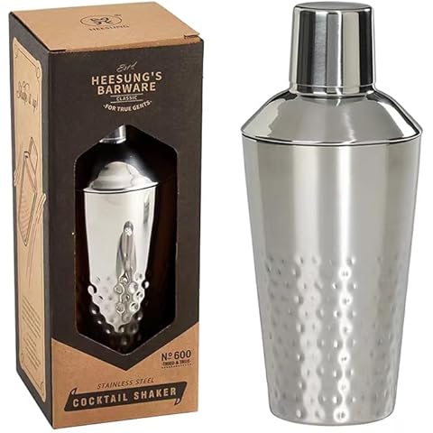 Heesung 24oz Cocktail Shaker Set for Home Bartenders Cover