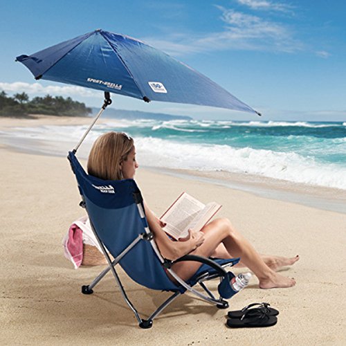 スポーツブレラ Sport-Brellaビーチチェア パラソル シェード付 Amazon.co.jp: スポーツブレラ(Sport-Brella) ビーチチェア