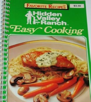 Spiral-bound Hidden Valley Ranch Easy Cooking Book