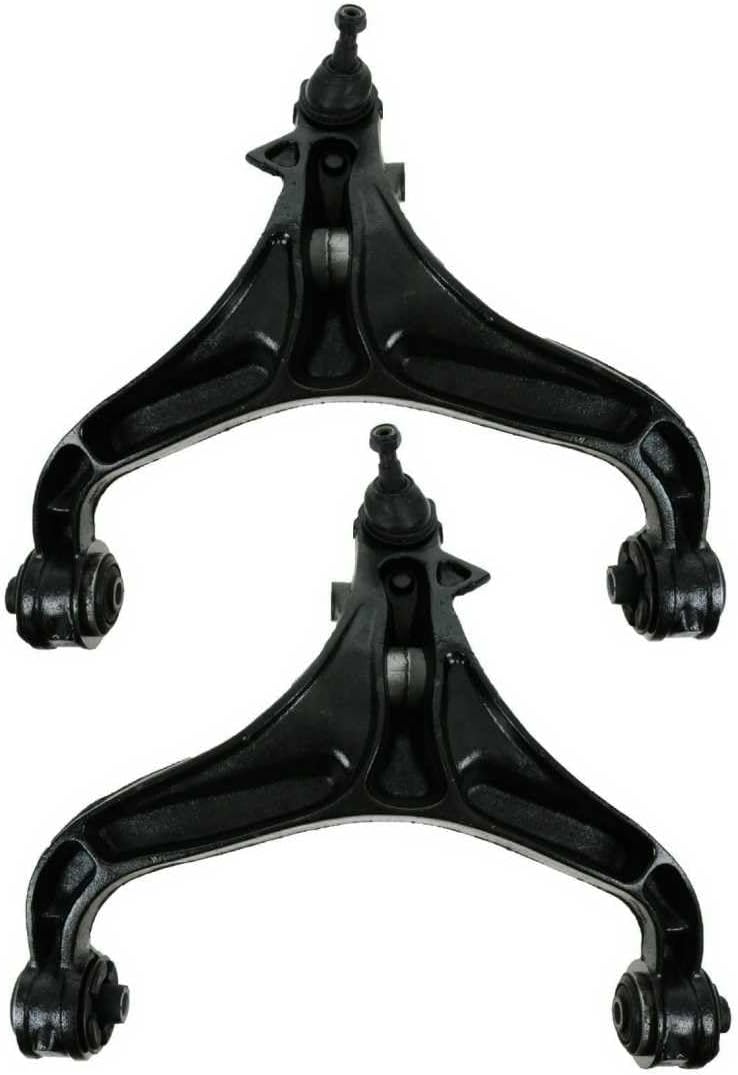 AutoShack Complete Set of Front Lower Control Arms with Ball Joint for 2008-2012 Jeep Liberty 2007-2011 Dodge Nitro 3.7L 4.0L V6 4WD RWD | 2-Pcs CAK1286PR