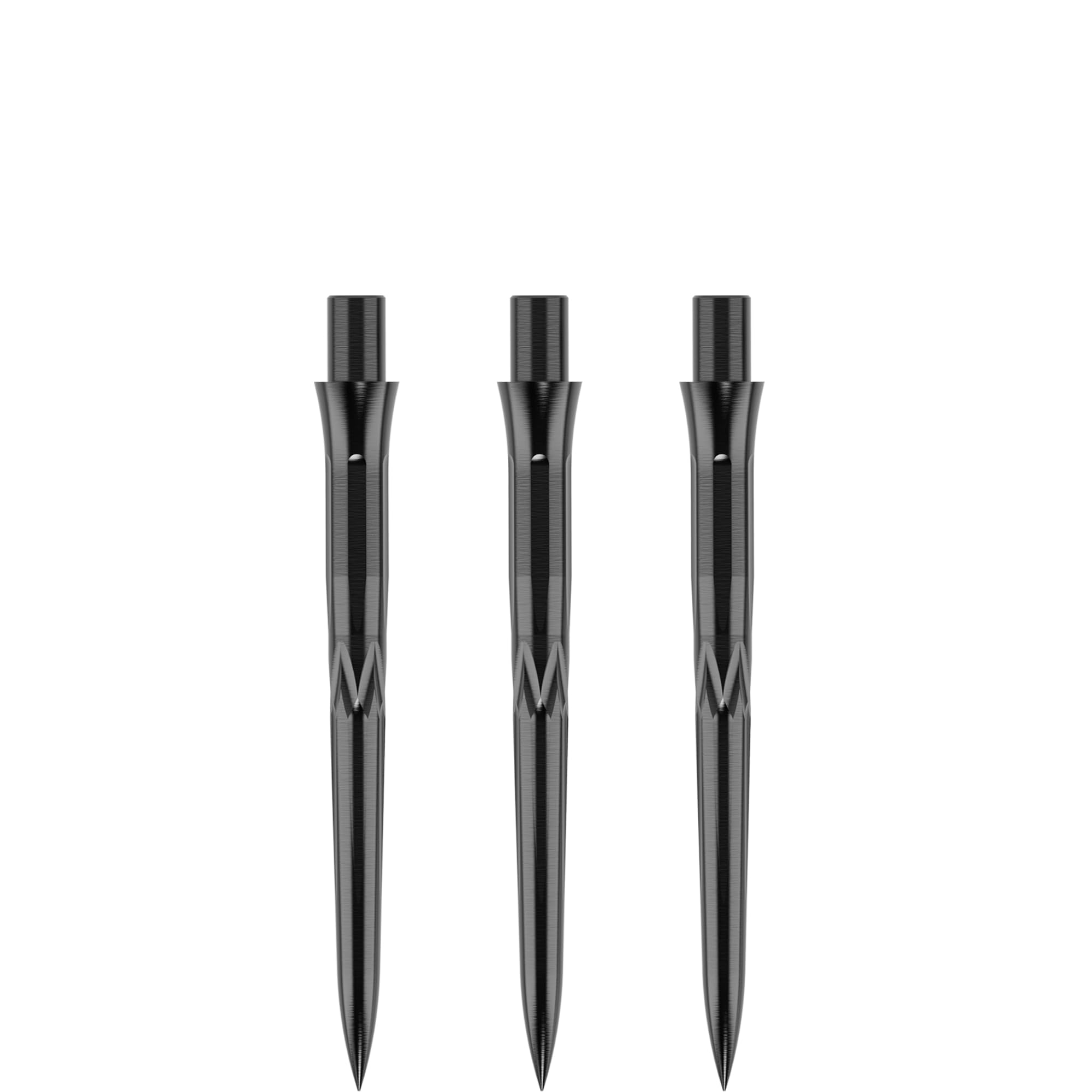 Caliburn Evo Dart Points | MIR Grip | Precision Steel Tip Dart Points | Multiple Colours (Black, 28mm)