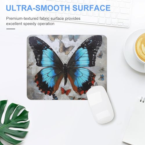 Tapis de souris de jeu carré ultra fin et confortable surface lisse