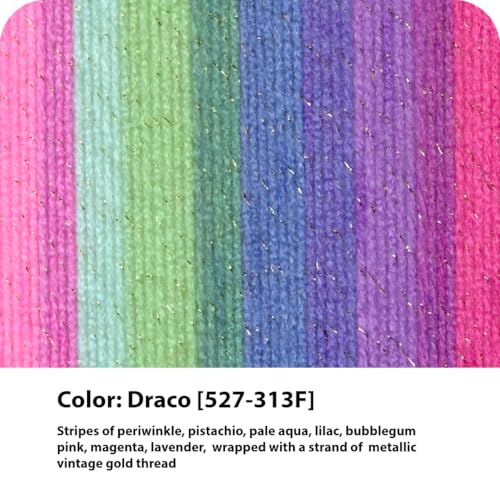 Image of Lion Brand Yarn Mandala Sparkle yarn, Draco, 1 Count (Pack of 1)