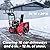 PowerSmart Snow Blower Gas Powered 24 in. 2-Stage 212cc Engine with Electric Start, LED Light, Self Propelled