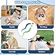 2 Stück Typisierter Wackelball für Katzen, Katzenspielzeug Ball mit Raupenschwanz, Einfarbiges Wiggly Ball für Katzen, Katzenspielzeug Selbstbeschäftigung für Haushalt Zoohandlung (Grün Blau)