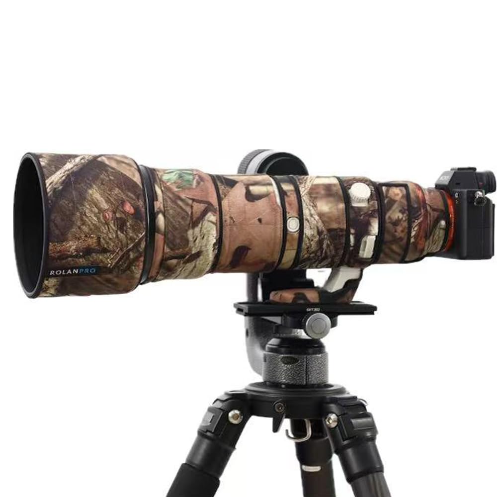 Amazon.co.jp: ROLANPRO レンズ迷彩コート適合するSony FE 400-800mm
