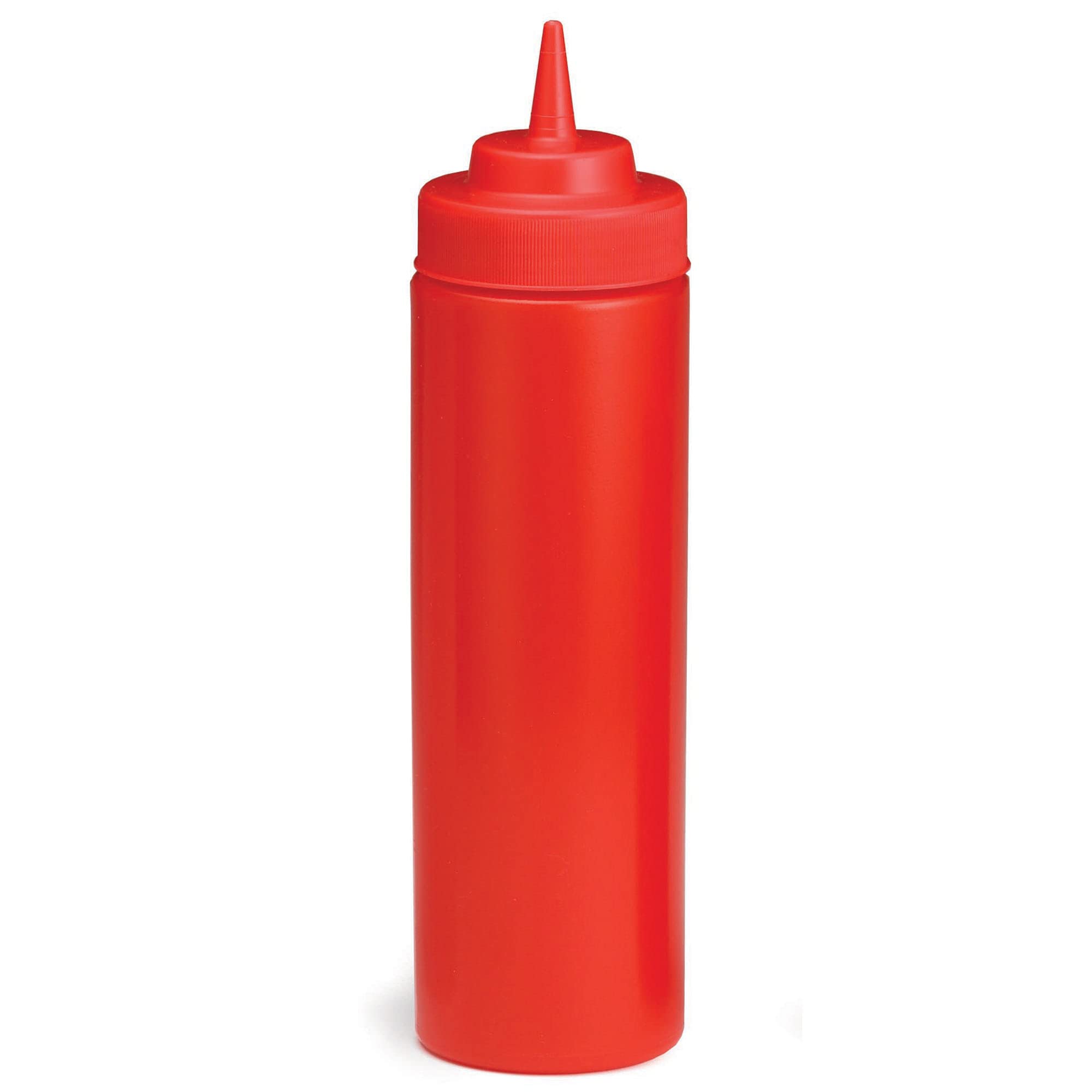 Tablecraft Red Squeeze Sauce Bottle 12Oz / 355Ml - Squeezy Ketchup Sauce Dispenser For Fast Food