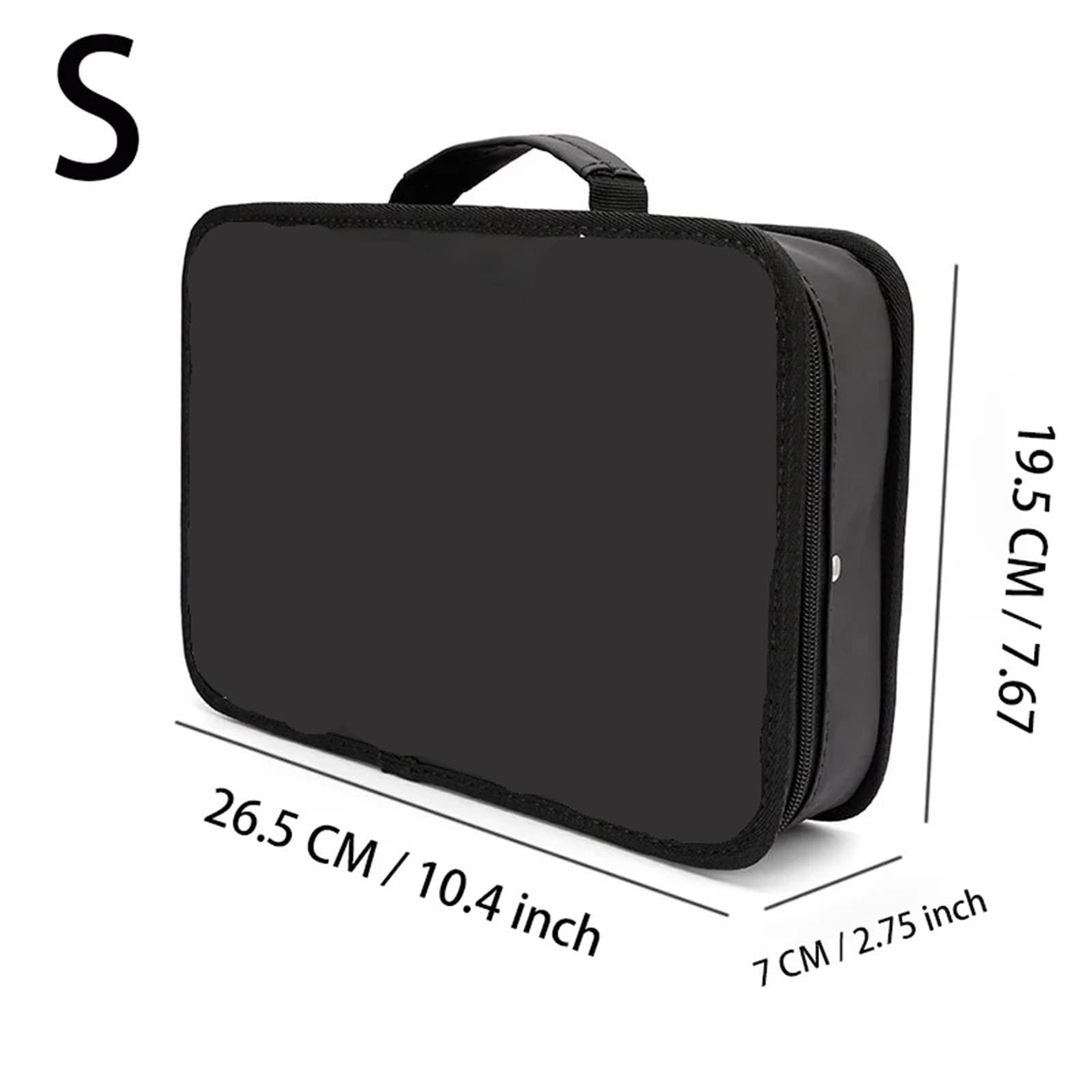 Friseurtasche In Den Größen S/M/L, Aufbewahrungsbox For Salonscheren, Große Kapazität, Tragbarer Organizer For Salonbedarf(S 1pcs)